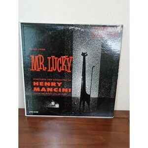 Henry Mancini Music From "Mr. Lucky" Vinyl Record Album - Vintage 1959!